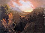 Thomas Cole Mountain Sunrise, Catskill painting